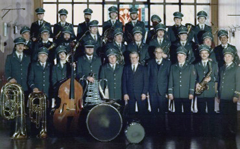 Unsere Musikkapelle im Jubeljahr 1985
